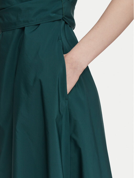 Weekend Max Mara Weekend Max Mara Koktélruha Gentile 2625226091 Sötétzöld Regular Fit