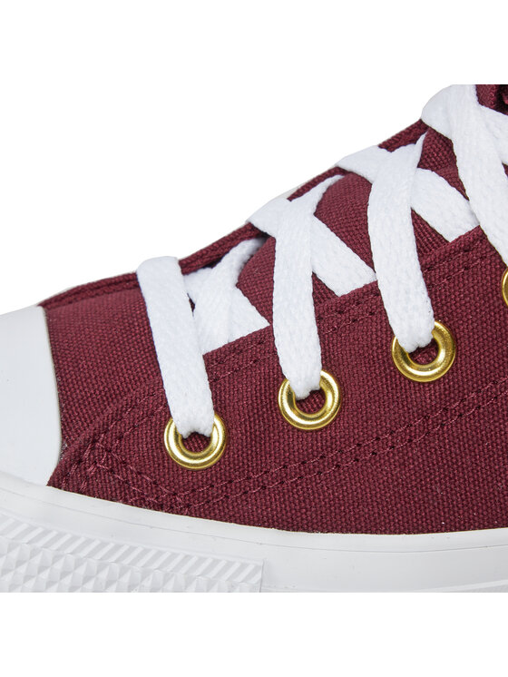 Converse Converse Trampki Chuck Taylor All Star Star Studded A07906C Bordowy