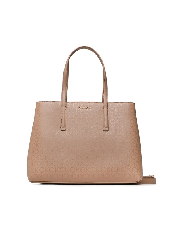 Calvin Klein Geantă Ck Must Tote Md Epi Mono K60K610628 Maro Calvin imagine noua