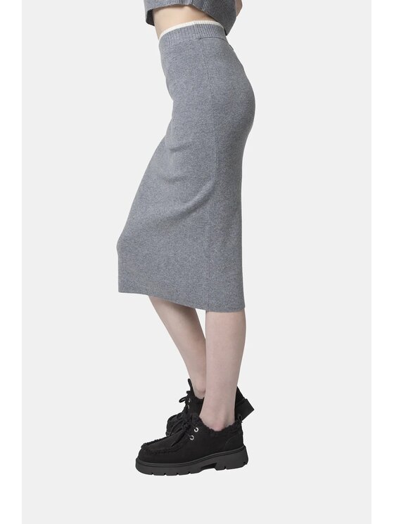 PINKO PINKO Sukně Nuova Guinea Šedá Regular Fit