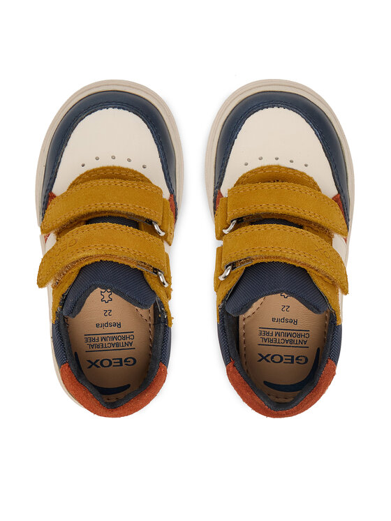 Geox Geox Sneakersy B Nashik Boy B465NC 0CL22 C0763 M Kremowy