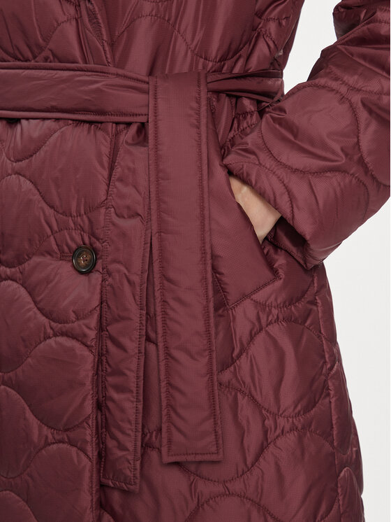 Marc O'Polo Marc O'Polo Zimný kabát 308 1045 71101 Bordová Regular Fit