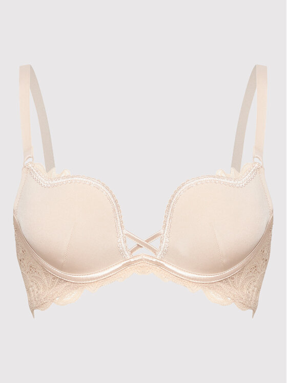Esotiq Esotiq Biustonosz push-up Claudia 35431 Beżowy