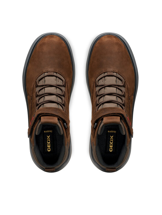 Geox Geox Schnürschuhe U Granito + Grip B A U56FZC 00045 C6006 Braun