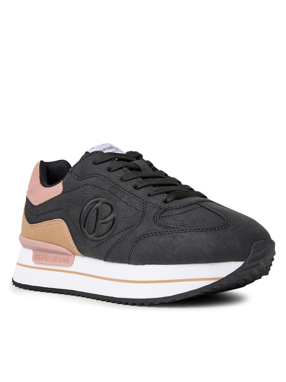 Pepe Jeans Sneakersy PLS31514 Czarny Modivo.pl