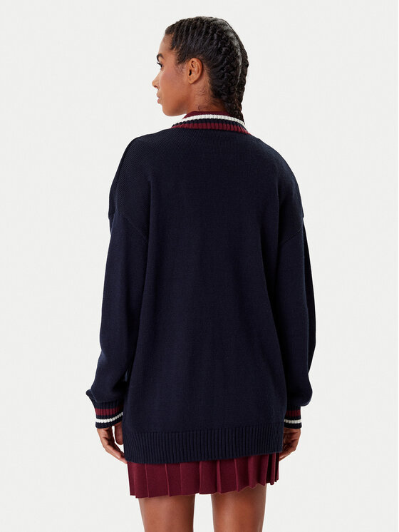 Guess Guess Strickjacke V5BR00 Z1152 Dunkelblau Regular Fit