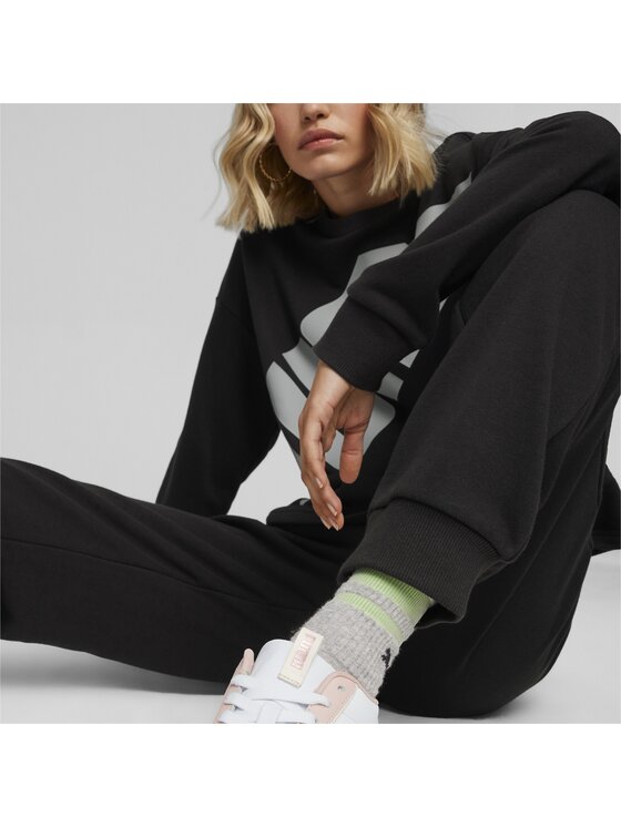 Puma Puma Spodnie dresowe 677895 Czarny Regular Fit