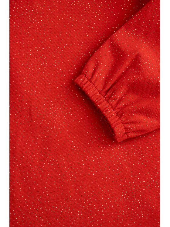 Coccodrillo Coccodrillo Longsleeve ZC6143101EBG-009 Czerwony Regular Fit