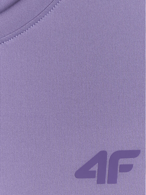 4F 4F Koszulka techniczna MULTI ACTIVE Fioletowy Regular Fit