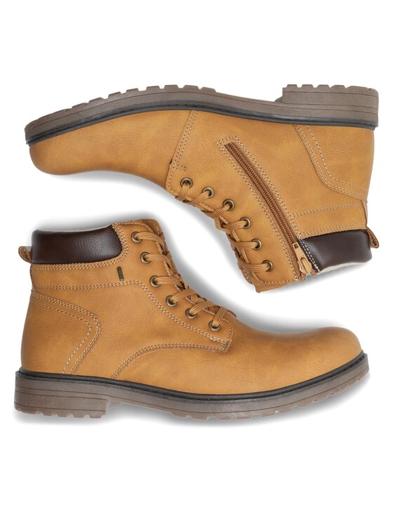 Lanetti Lanetti Schnürstiefeletten MP07-6997-05 Gelb