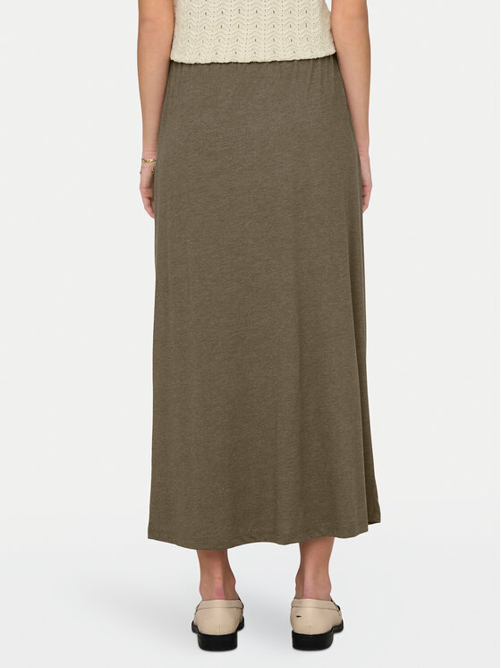 JDY JDY Maxi sukně Dalila 15317570 Zelená Regular Fit