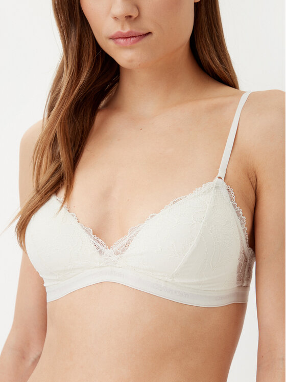 Calvin Klein Underwear Calvin Klein Underwear Bralette-BH 000QF7974E Écru