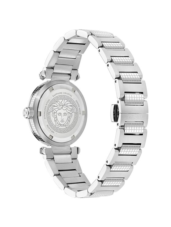 Versace Versace Zegarek VE5B00225 Srebrny