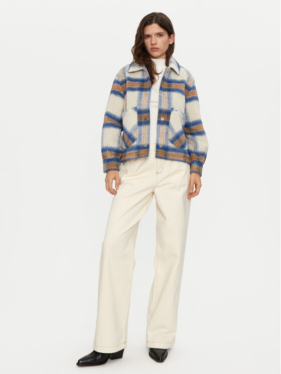 Lee Lee Kurtka koszulowa 112355153 Beżowy Relaxed Fit