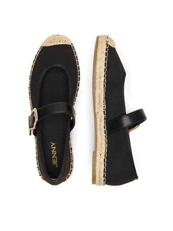 JENNY JENNY Espadryle WSS21535-01 Czarny