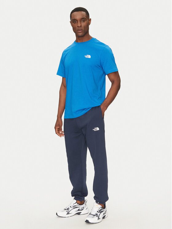 The North Face The North Face Teplákové kalhoty Simple Dome Light NF0A8C41 Tmavomodrá Regular Fit