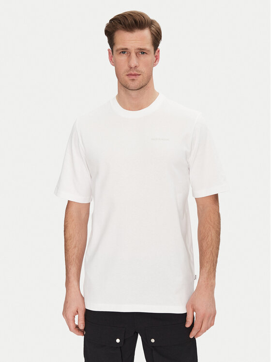 Resteröds Resteröds T-Shirt Tas 20251 2030 Bílá Regular Fit