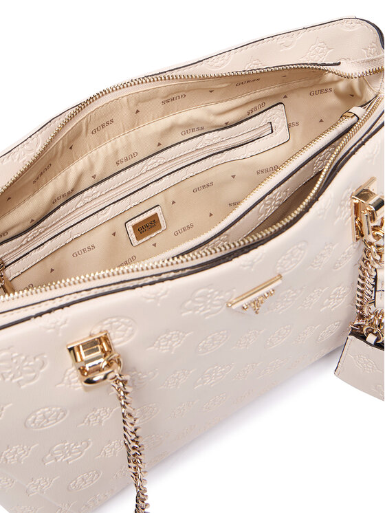 Guess Guess Ročna torba Tisha HWPD77 64230 Bež