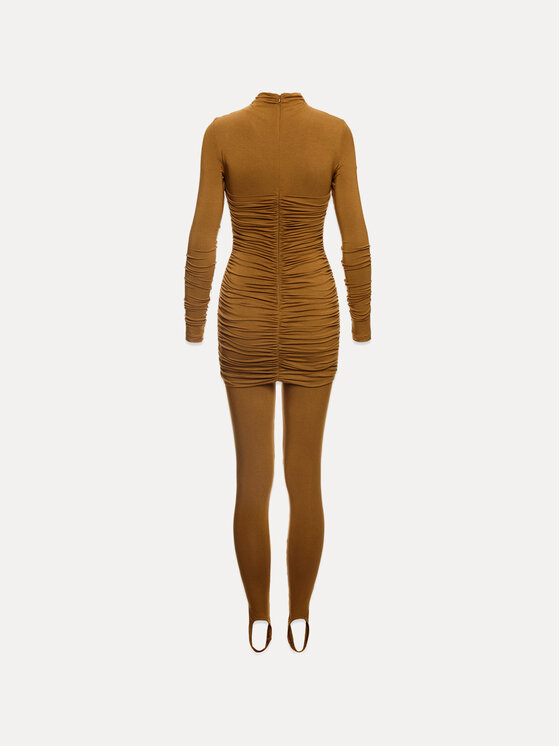 La Mania La Mania Jumpsuit LENEE Marrone Basic Fit