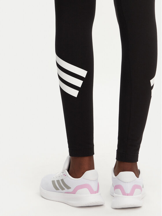 adidas adidas Legíny Future Icons 3-Stripes JE0215 Čierna Slim Fit