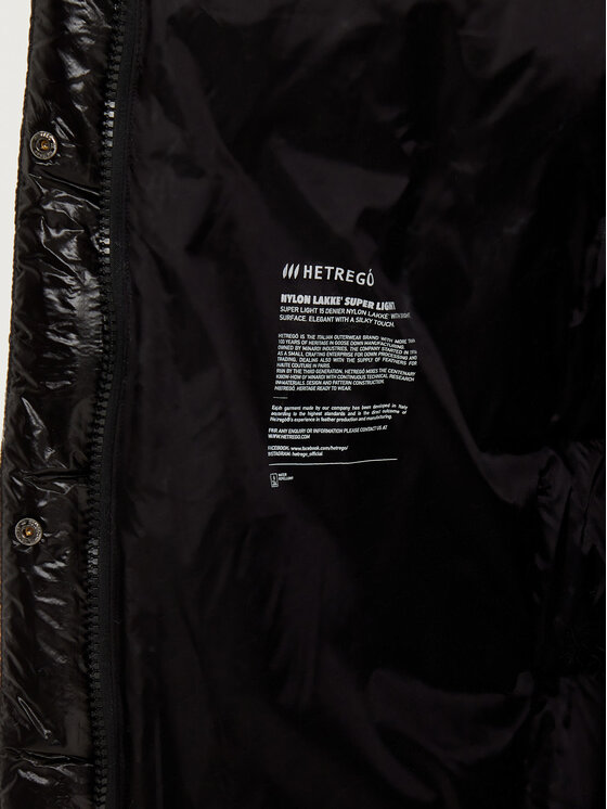 Hetregó Hetregó Daunenjacke Tara 8N728 Schwarz Regular Fit