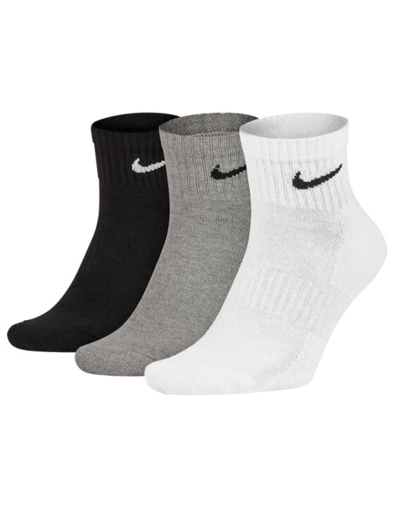 Nike Nike Skarpety długie Nike Everyday Cush Ankle 3-Pack Socks Biały