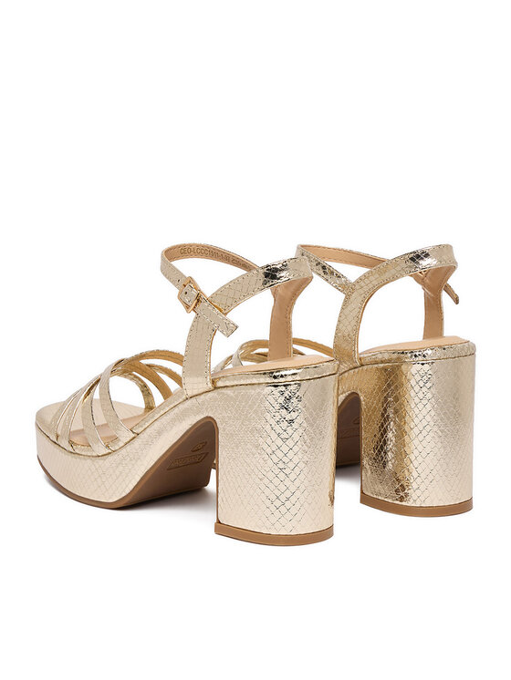 DeeZee DeeZee Sandalen CEO-LCCC1511-1 Goldfarben