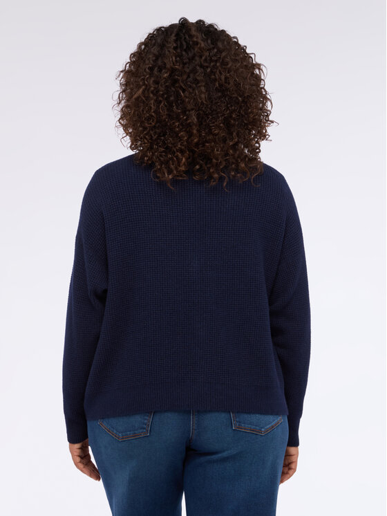 Fiorella Rubino Fiorella Rubino Maglione M033E002019N034 Blu Regular Fit