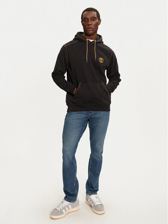 Timberland Timberland Μπλούζα TB0A6VEA0011 Μαύρο Regular Fit