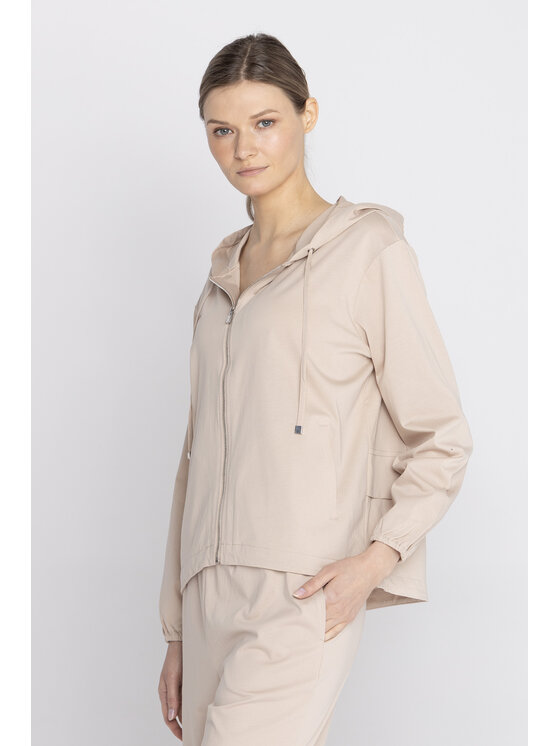 Deni Cler Milano Deni Cler Milano Bluza T-DC-W004-F2-10-13-1 Beżowy Regular Fit