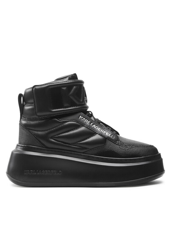 Sneakers KARL LAGERFELD KL63555 Black Lthr/Mono