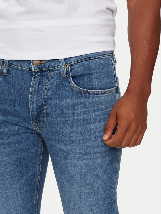Lee Lee Jeansy Luke 112354461 Niebieski Slim Fit