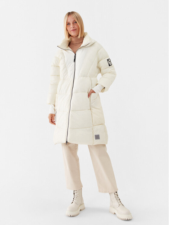 Didriksons Didriksons Зимно яке Andrea 504308 Екрю Oversize
