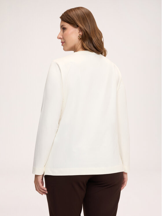 Fiorella Rubino Fiorella Rubino T-shirt G017L009543N011 Bianco Regular Fit