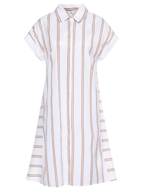 Silvian Heach Silvian Heach Hemdkleid Cuanda PGP20506VE Weiß Regular Fit