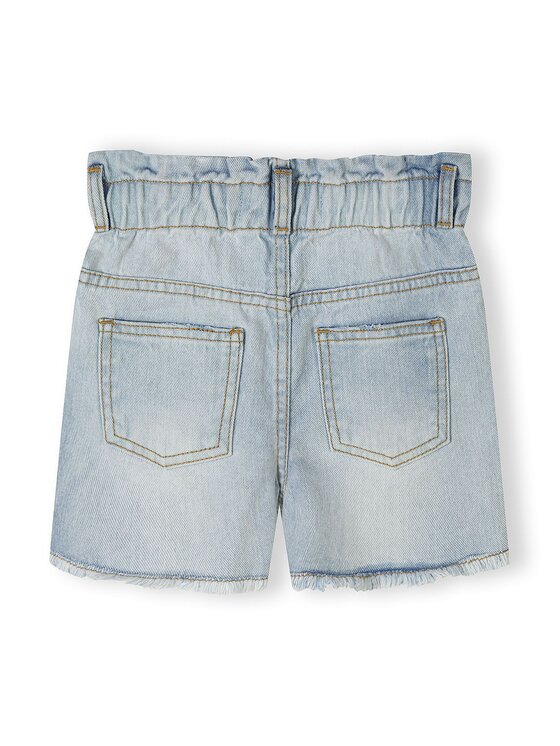 minoti minoti Szorty jeansowe 30SHORT155 Biały Regular Fit