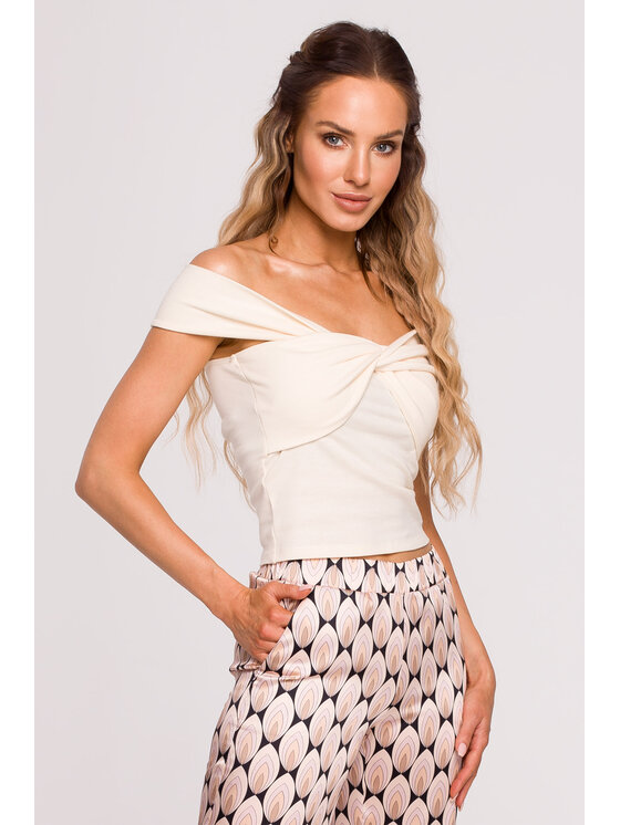 Made of Emotion Made of Emotion Blusa M680 Bianco