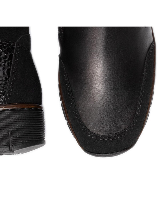Rieker Rieker Botine 53782-00 Negru