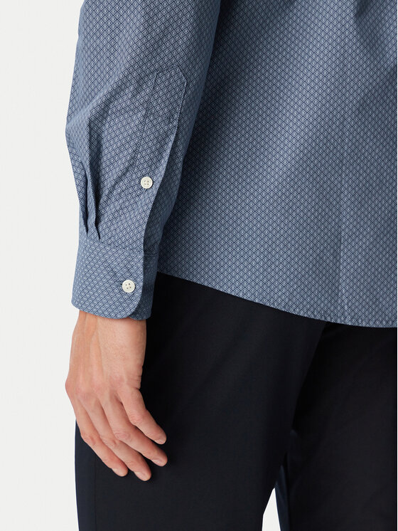 Tommy Hilfiger Tommy Hilfiger Srajca MW0MW44580 Modra Regular Fit