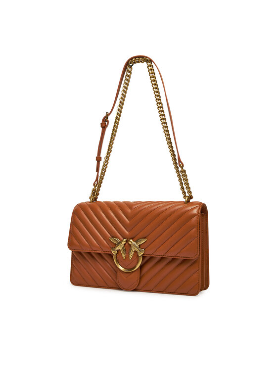 PINKO PINKO Torebka Love One Classic Dc PE 24 PLTT 100941 A0GK Brązowy