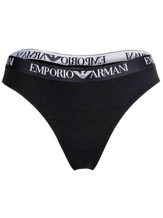 Emporio Armani Emporio Armani Stringi 30564 Czarny