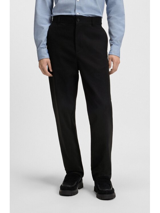 HUGO HUGO Spodnie garniturowe 50541394-001 Czarny Regular Fit