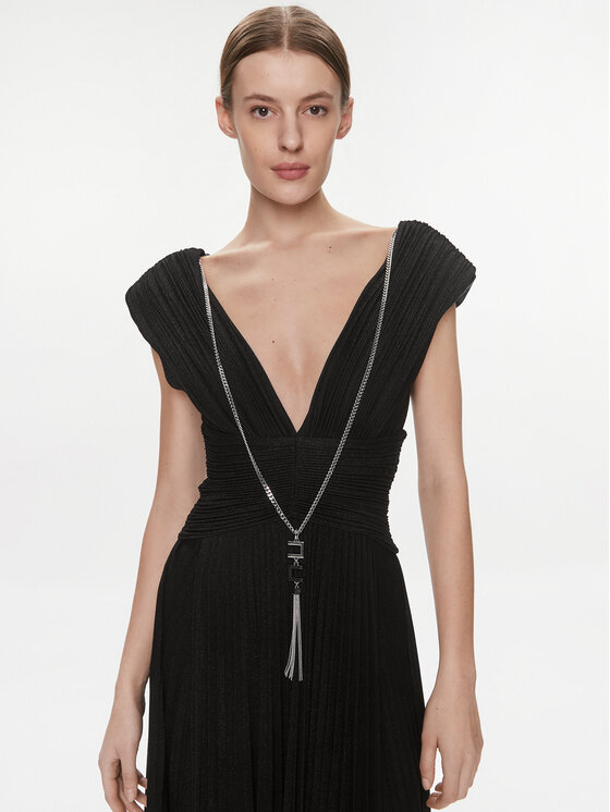 Elisabetta Franchi Elisabetta Franchi Õhtune kleit AB-563-41E2-5754 Must Regular Fit