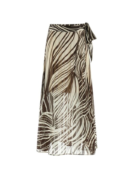 Guess Guess Мини пола 174857 Кафяв Classic Fit