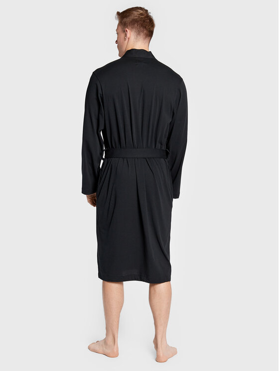 Boss Robe de chambre Identity 50479370 Noir Modivo.fr