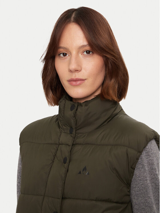 Whistler Whistler Vestă Amaretto W Long Puffer W234602 Verde Regular Fit