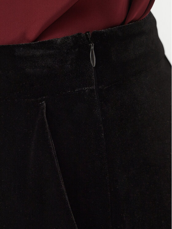 Marella Marella Spodnie materiałowe Lcinto 2623786022 Czarny Wide Leg