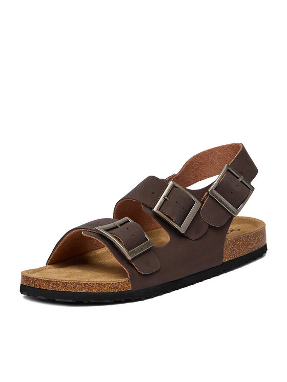 Go Soft Go Soft Sandalen EOHP-ALMELO-03 Braun