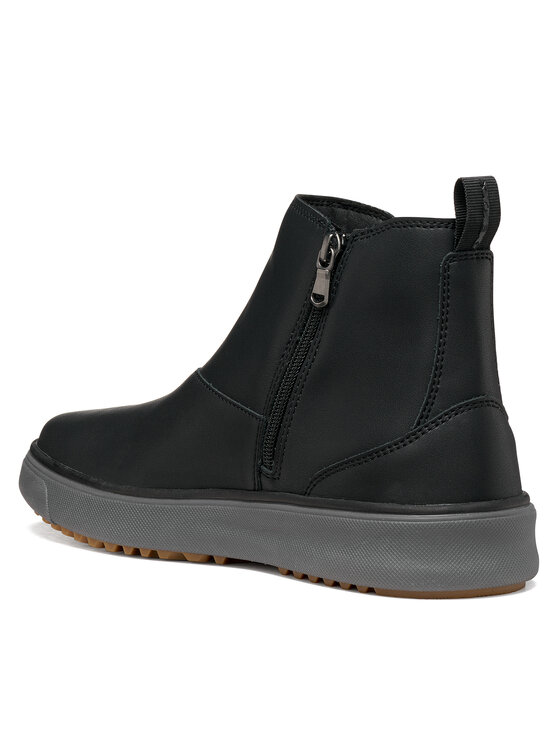Geox Geox Kotníková obuv s elastickým prvkem U Cenisio B Abx U66AJC 0009B C9999 Černá