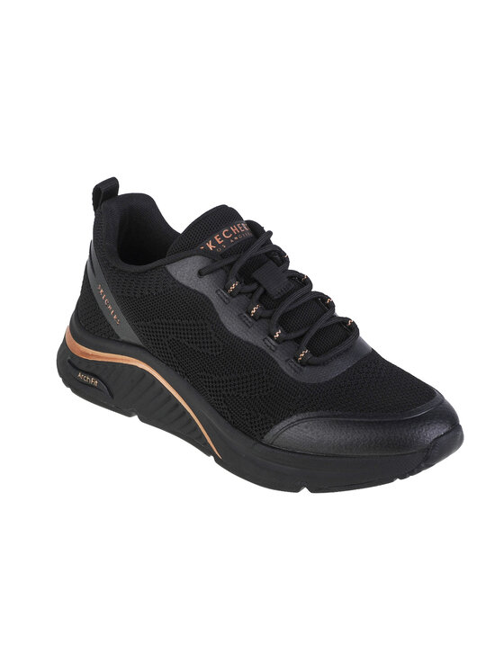 Skechers Skechers Sneakersy Skechers Arch Fit S-Miles - Sonrisas Czarny